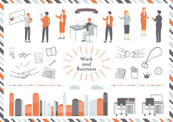 ビジネスシーン素材集