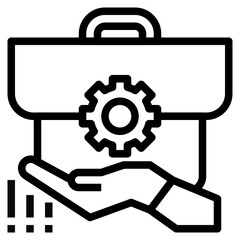 management system icon