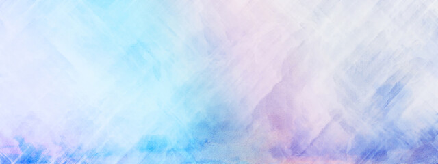 Artistic  pastel colored pink to blue gradient color and grunge   paper texture background.