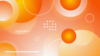 Abstract colorful orange background
