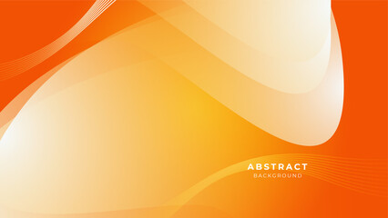 Abstract colorful orange background