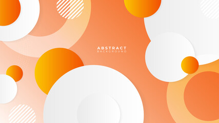 Abstract colorful orange background