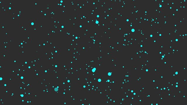 Abstract simple background with Neon colour circles or particles in flat style like paint bubbles in water. 3d render of particles, Creative design background - Powered by Adobe