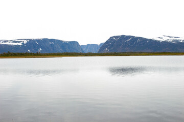 Western brook pond, eerie photos of the glacier carved fjord