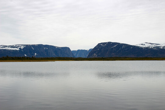 Western brook pond, eerie photos of the glacier carved fjord