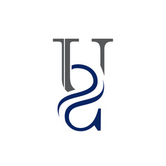 logo design icon letter u s © arif purnomo