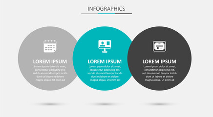 Set Online class, School timetable and Certificate template. Business infographic template. Vector