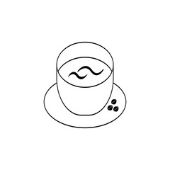 coffee vector icon design illustration
