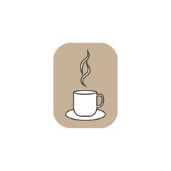 coffee vector icon design illustration