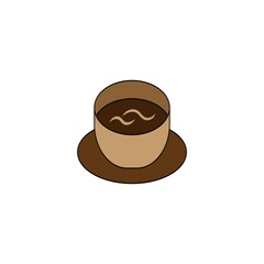 coffee vector icon design illustration