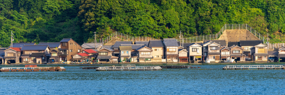 Banner image of boathouses at Ine Town in Kyoto, Japan