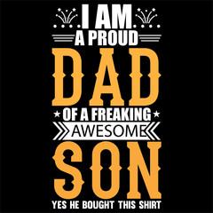 Father's Day T Shirt Design, Father Day Special, T Shirt Design