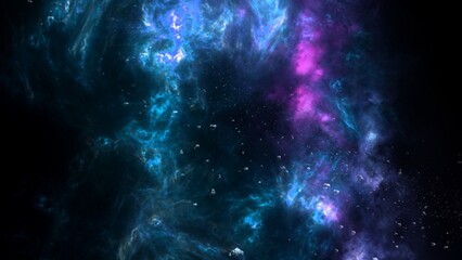 Fototapeta na wymiar black hole, Planets and galaxy, science fiction wallpaper. Beauty of deep space. Billions of galaxy in the universe Cosmic art background