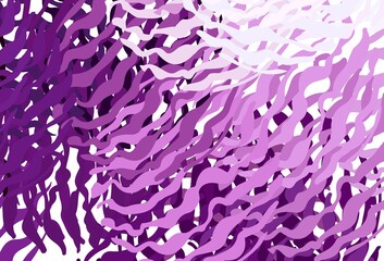 Light Pink vector pattern with lines.