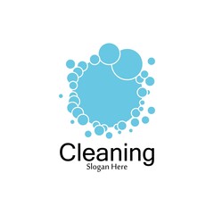 Cleaning logo and symbol ilustration vector template
