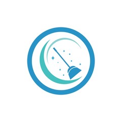 Cleaning logo and symbol ilustration vector template
