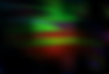Dark Blue, Green vector abstract blurred background.
