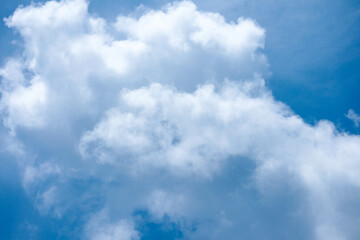 Blue Sky Background, Cloud in The Sky, Cloudy Background, Sunshine, Weather.