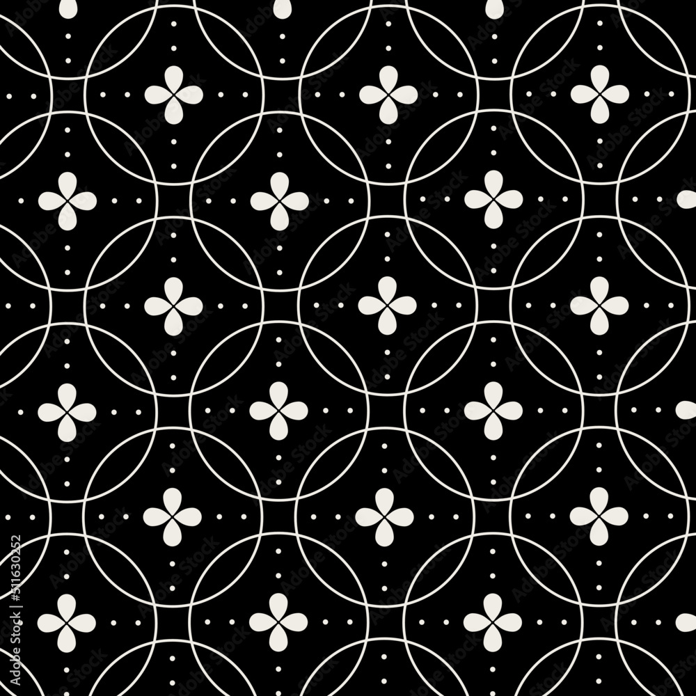 Poster geometric seamless patterns background design. abstract line art pattern for wallpaper