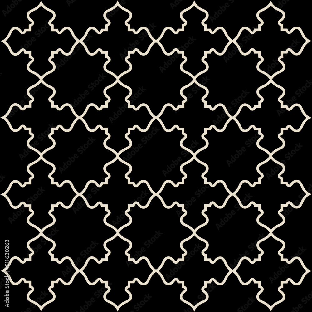 Aufkleber geometric seamless patterns background design. abstract line art pattern for wallpaper