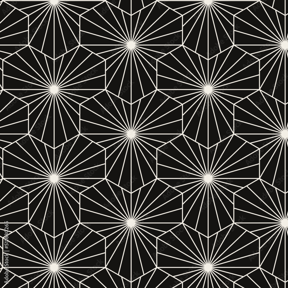 Aufkleber geometric seamless patterns background design. abstract line art pattern for wallpaper