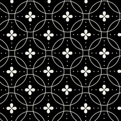 Fototapeta premium Geometric seamless patterns background design. Abstract line art pattern for wallpaper