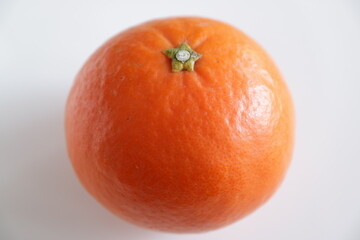 orange on a black background