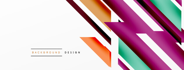 Dynamic lines background. Wallpaper for concept of AI technology, blockchain, communication, 5G, science, business and technology