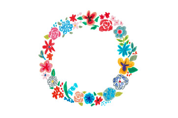 フラワーリース