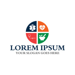 medical logo , pharmacy logo vector