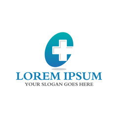 Obraz premium medical logo , pharmacy logo vector