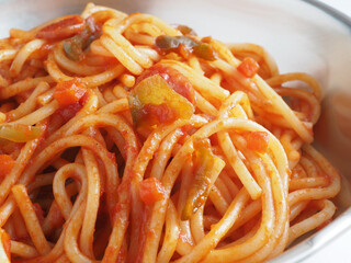 給食のナポリタン