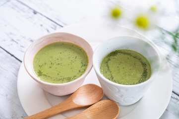 宇治抹茶ラテゼリー