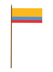 colombian flag illustration