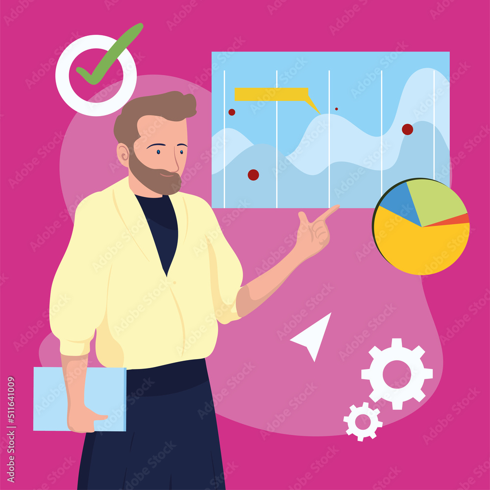 Poster developer working image