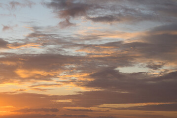 TROPICAL PHILIPPINE SUMMER SUNSET SKY 2 AT WHITE BEACH ORIENTAL MINDORO BEFORE THE WET SESON