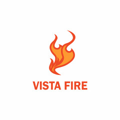 Logo vista fire