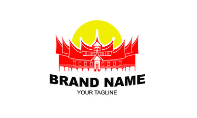 Rumah makan padang logo, Padang food restaurant logo, Restaurant Padang, Padang food logo