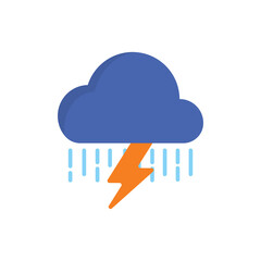 Lightning Bolt icon design template vector illustration