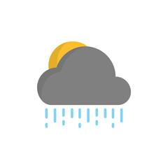 Drizzle icon design template vector illustration