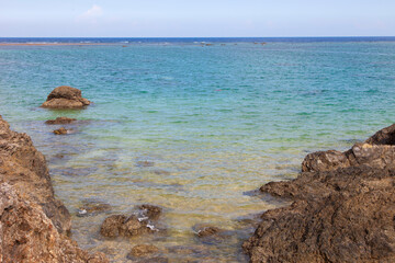 沖縄の海と空