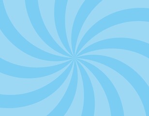 集中線　渦　渦巻　スパイラル　回転　吸収　余白　スペース　青色　水色