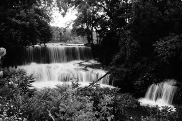 waterfall in the park