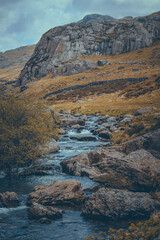 Fototapeta na wymiar Snowdonia National Park, Wales, United Kingdom