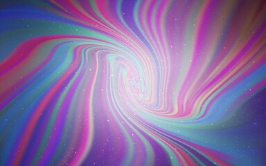 Fototapeta premium Light Purple vector background with galaxy stars.