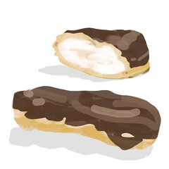 エクレア（影あり）