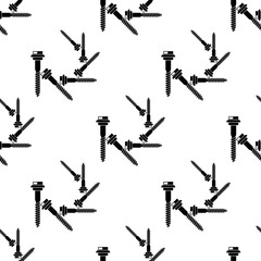 Screw Icon Seamless Pattern M_2206001