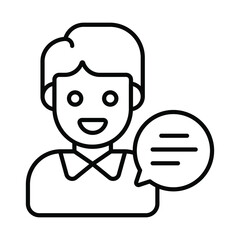  businessman Finance Related Vector Line Icon. Editable Stroke Pixel Perfect.
