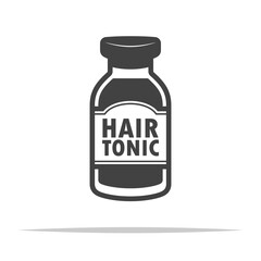 Hair tonic icon transparent vector isolated