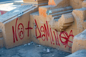 Santiago
Chile
protestas
Riots
Grafitti
Plaza baquedano
plaza Dignidad